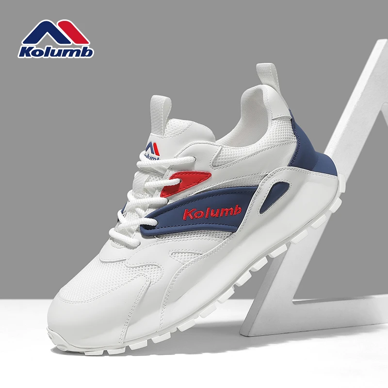 kolumb/哥仑步高端男士休闲运动鞋春款网面透气夏季男鞋正品官方