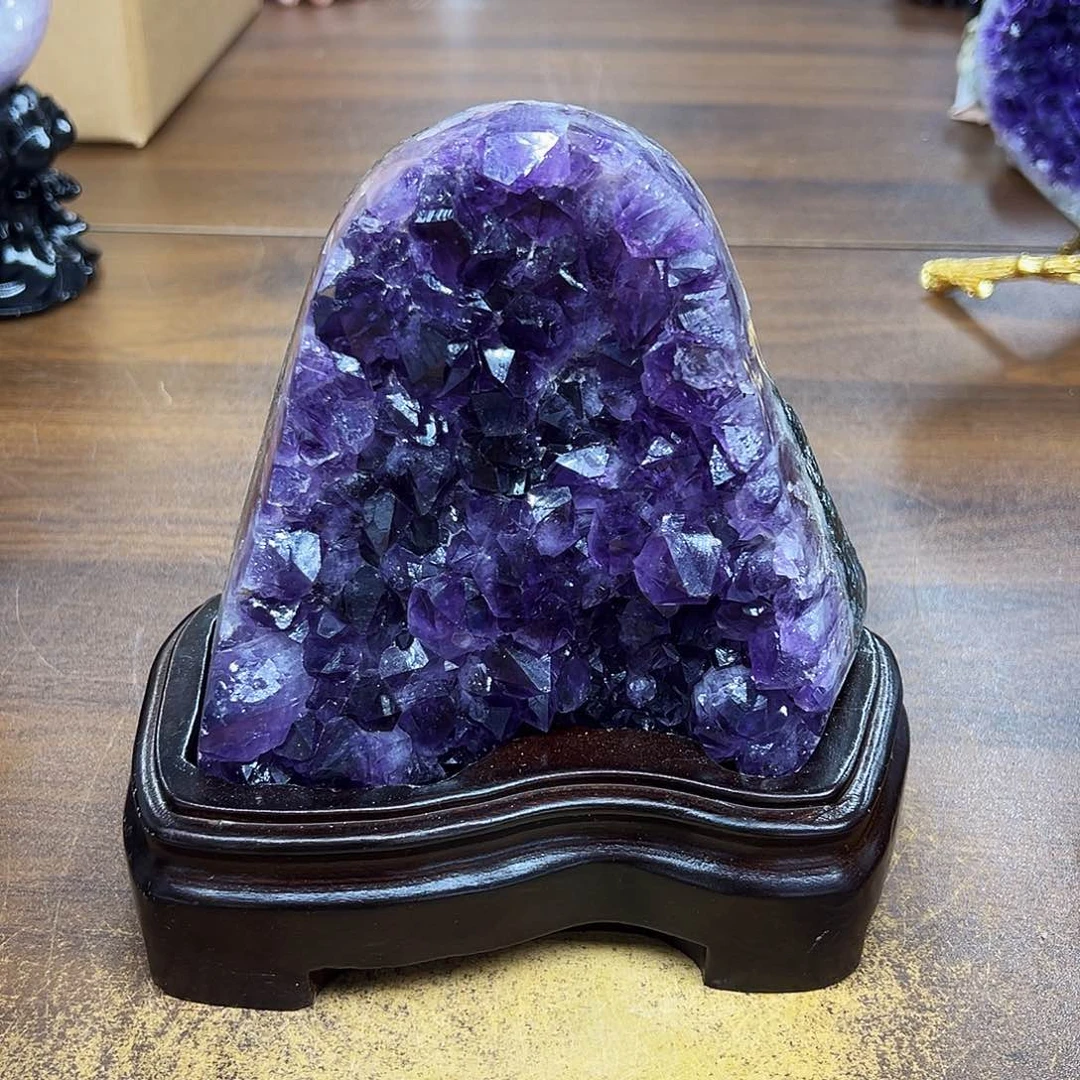 紫晶摆件未镶嵌晶体