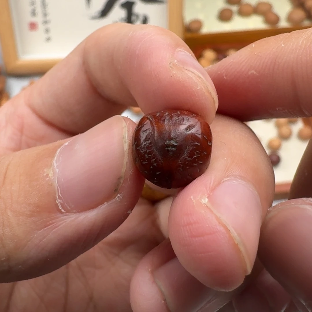 凤眼菩提手串11.2实心龙