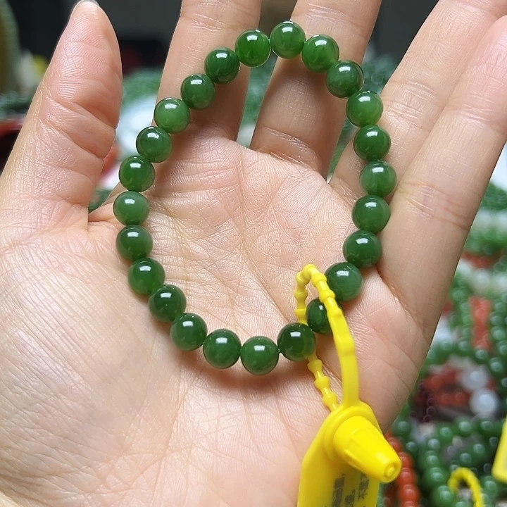小***瓜未镶嵌手链和田玉（碧玉）