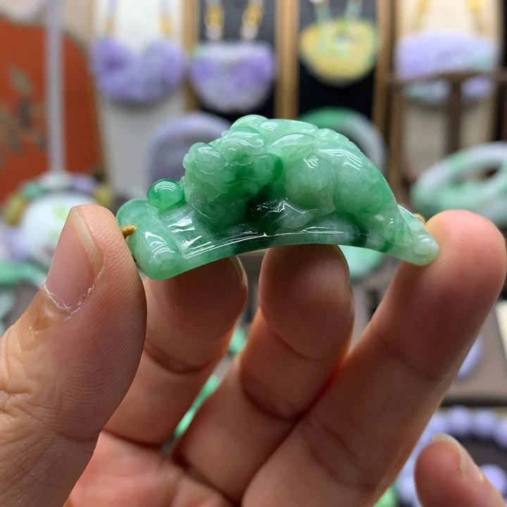 手链翡翠未镶嵌翡翠手牌