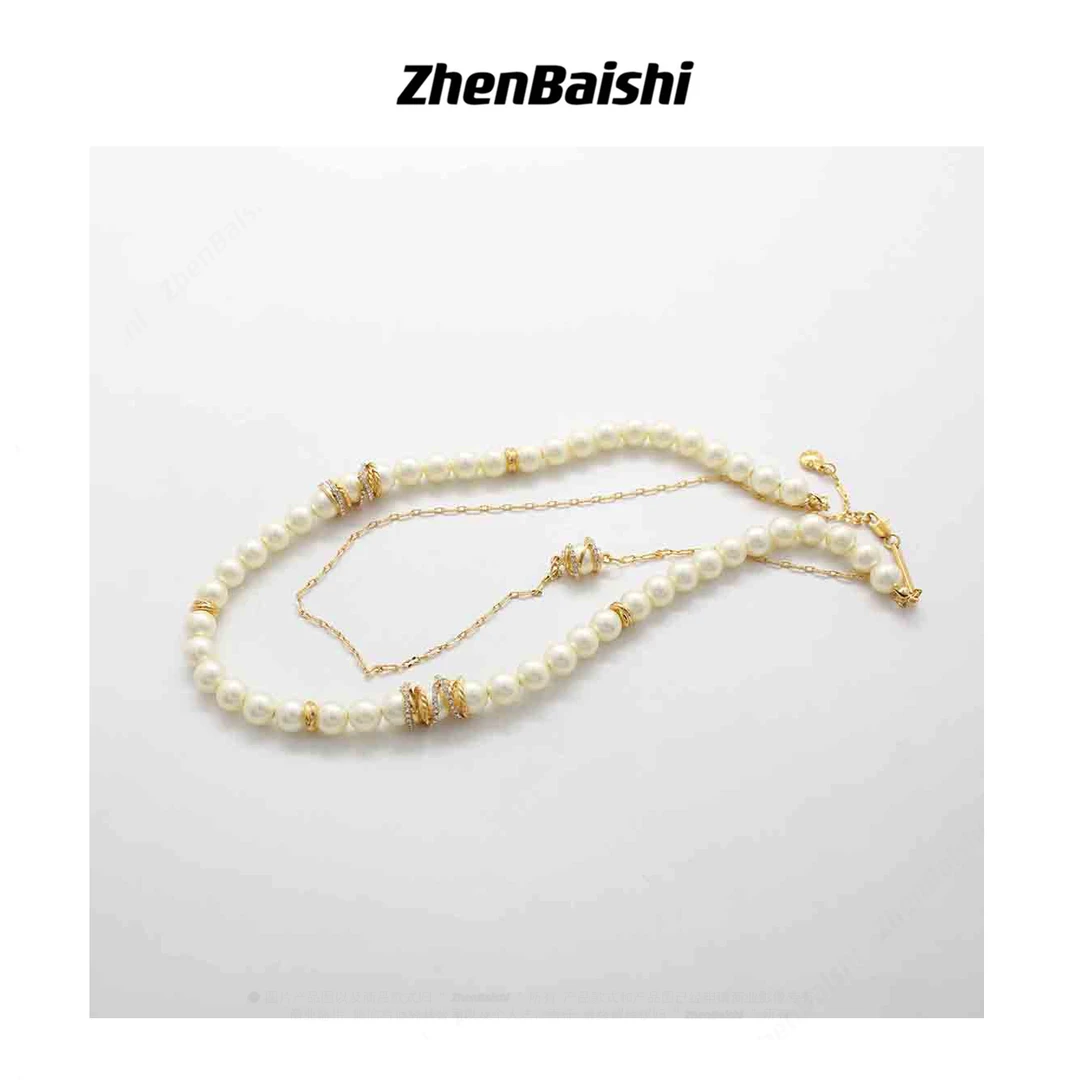 铜合金仿珍珠项链 精致百搭款项链【21129】