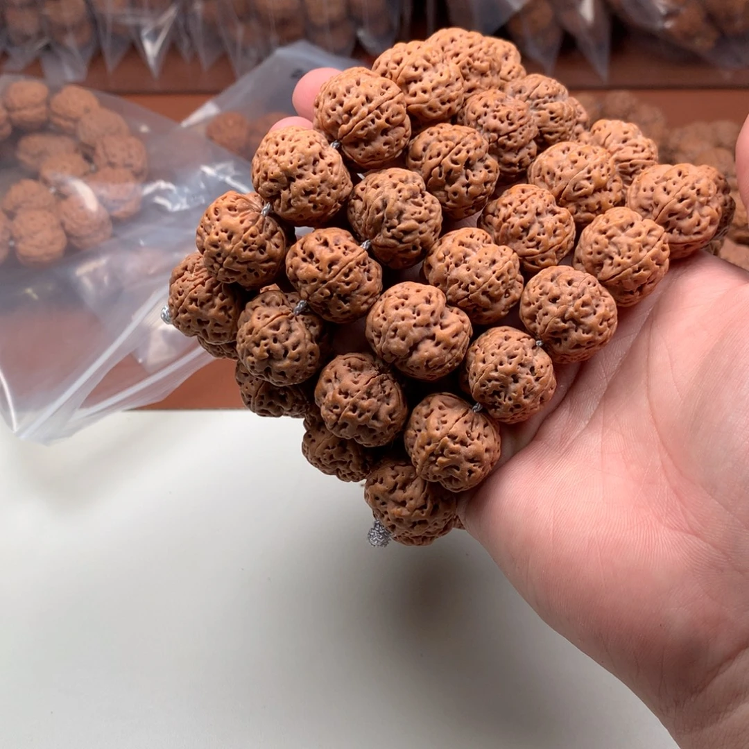 手串金刚菩提22古龙方墩梅花A等