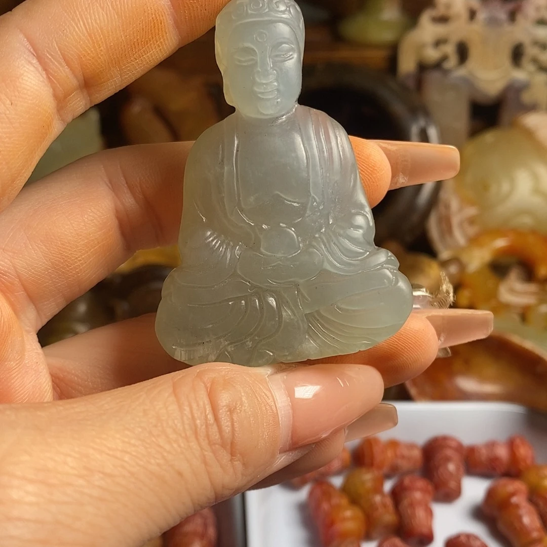 岫岩老玉（透闪石质玉）未镶嵌挂件
