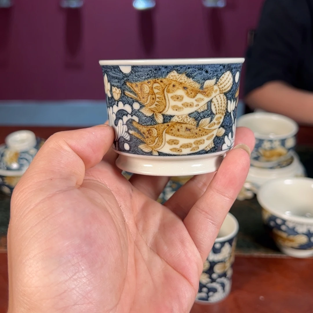 杯景德镇手绘陶瓷
