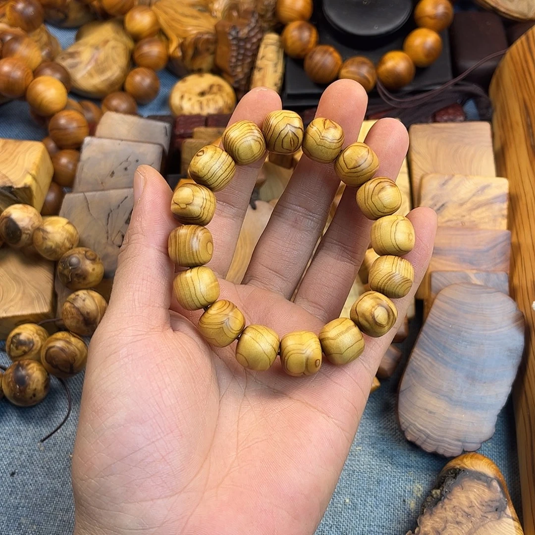 手串/手链柏木（崖柏）1314水波闪电