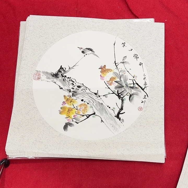 国画花鸟等图案和造型