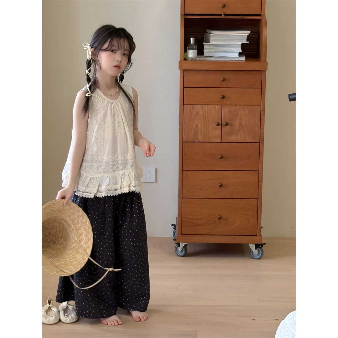 LJ·25夏~波点阔腿裤71789（汉服）