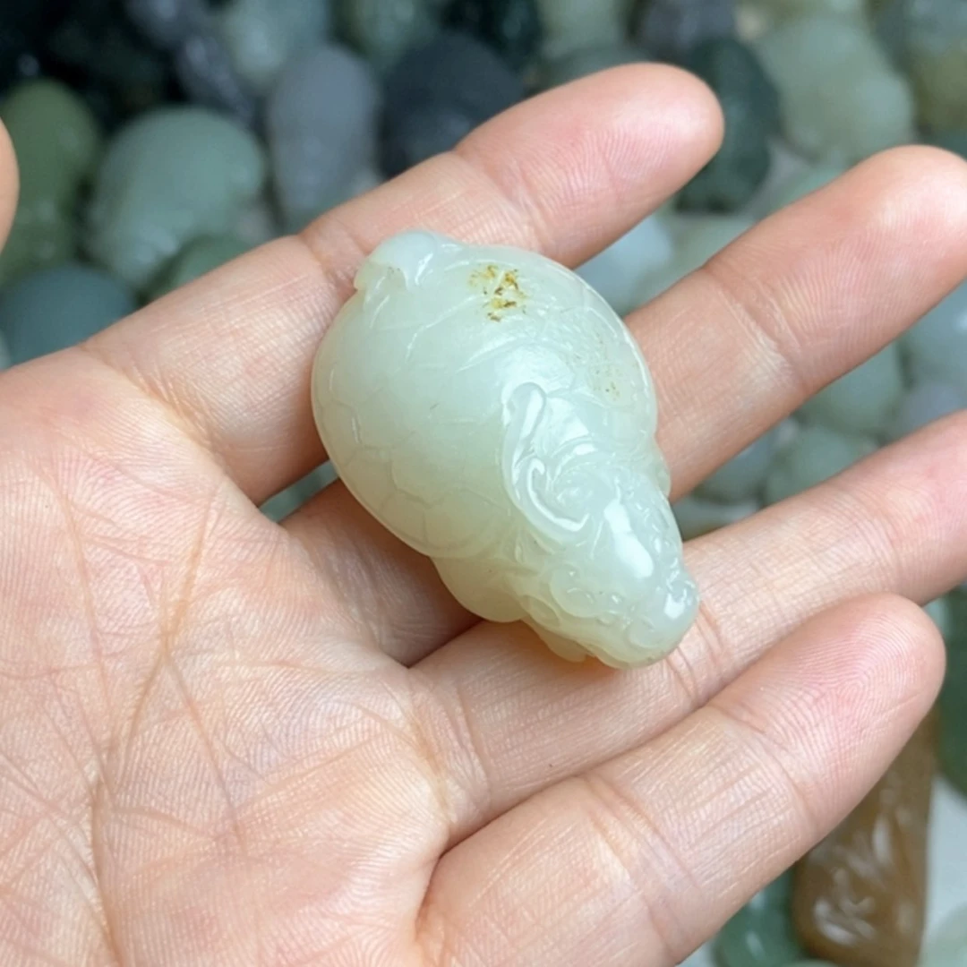 【闪购商品】未镶嵌和田玉挂件Ⅹ*