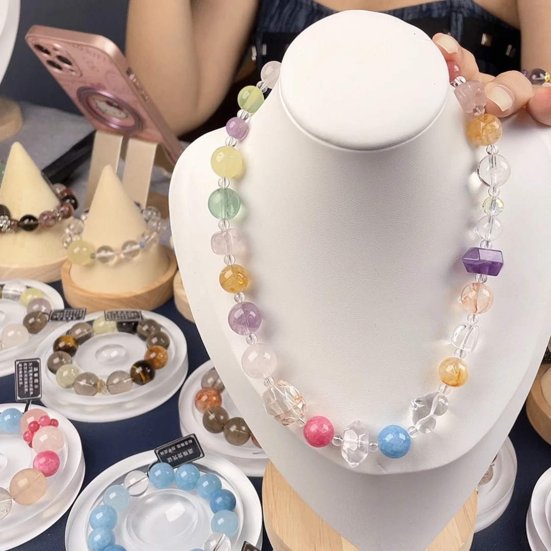 银S925镀金镶嵌手链水晶