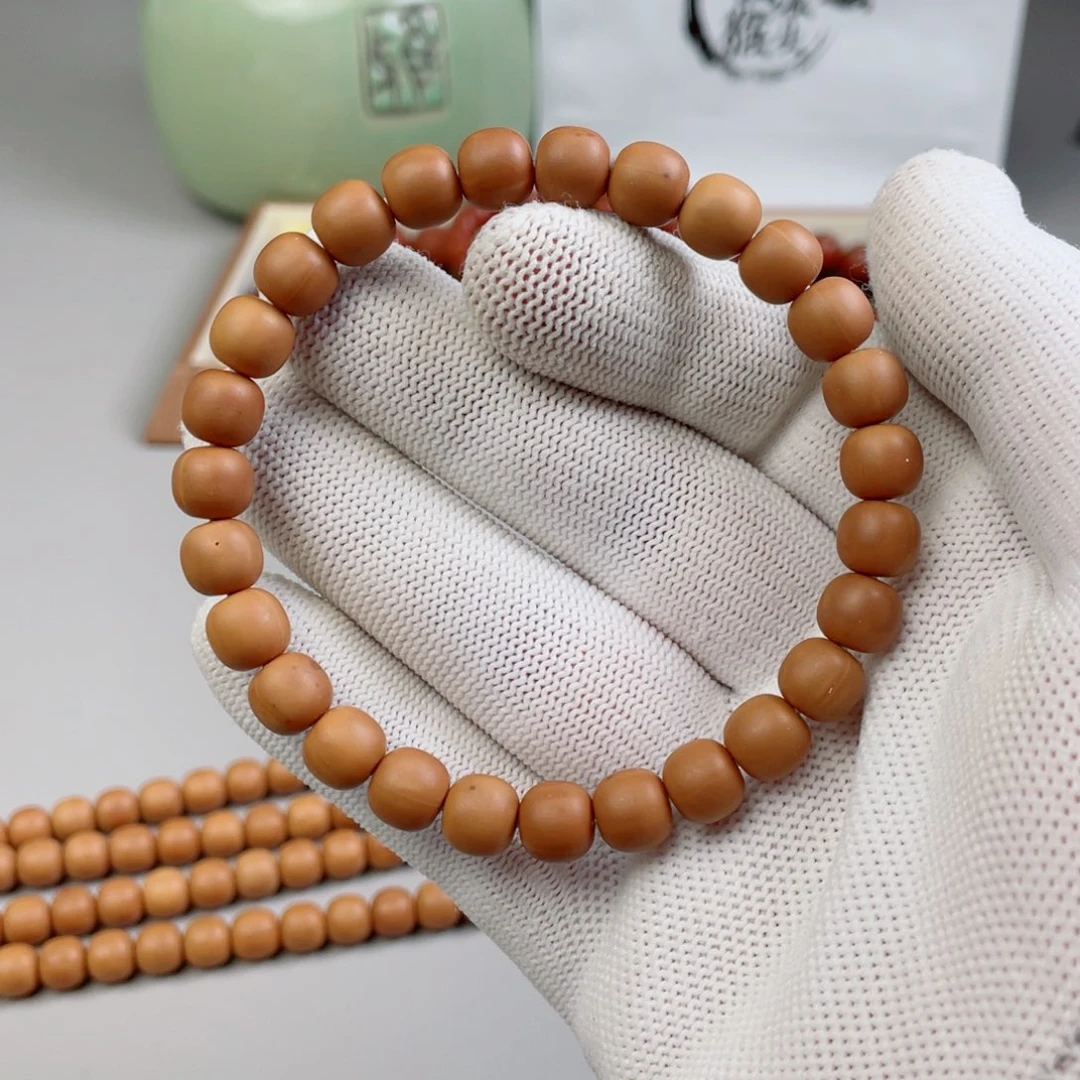 猴头核桃手串瑕疵猴头8.7