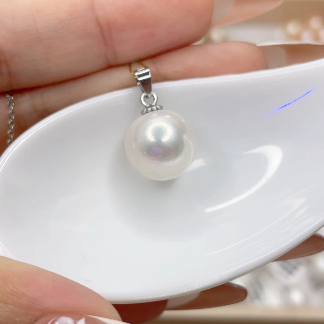 淡水珍珠未镶嵌吊坠(赠链)