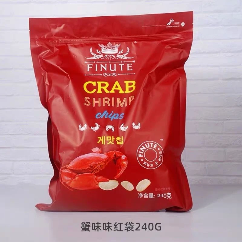 【鲜果速送】趣莱福蟹昧虾片82g
