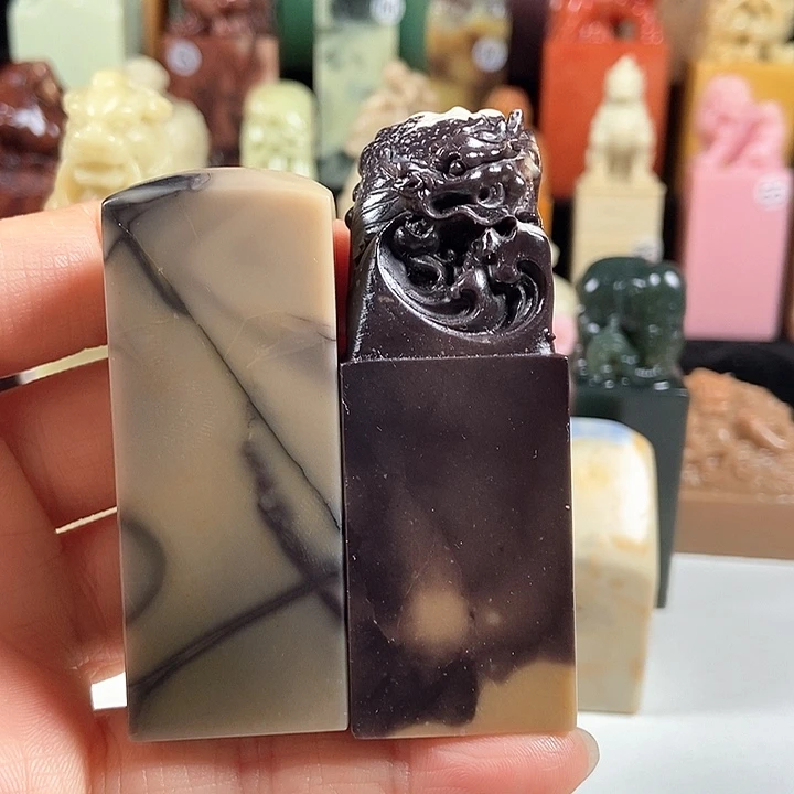 青田石古**情青田石印章