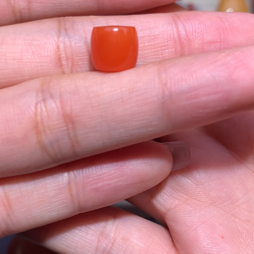 南红玛瑙直切沙袋未镶嵌550