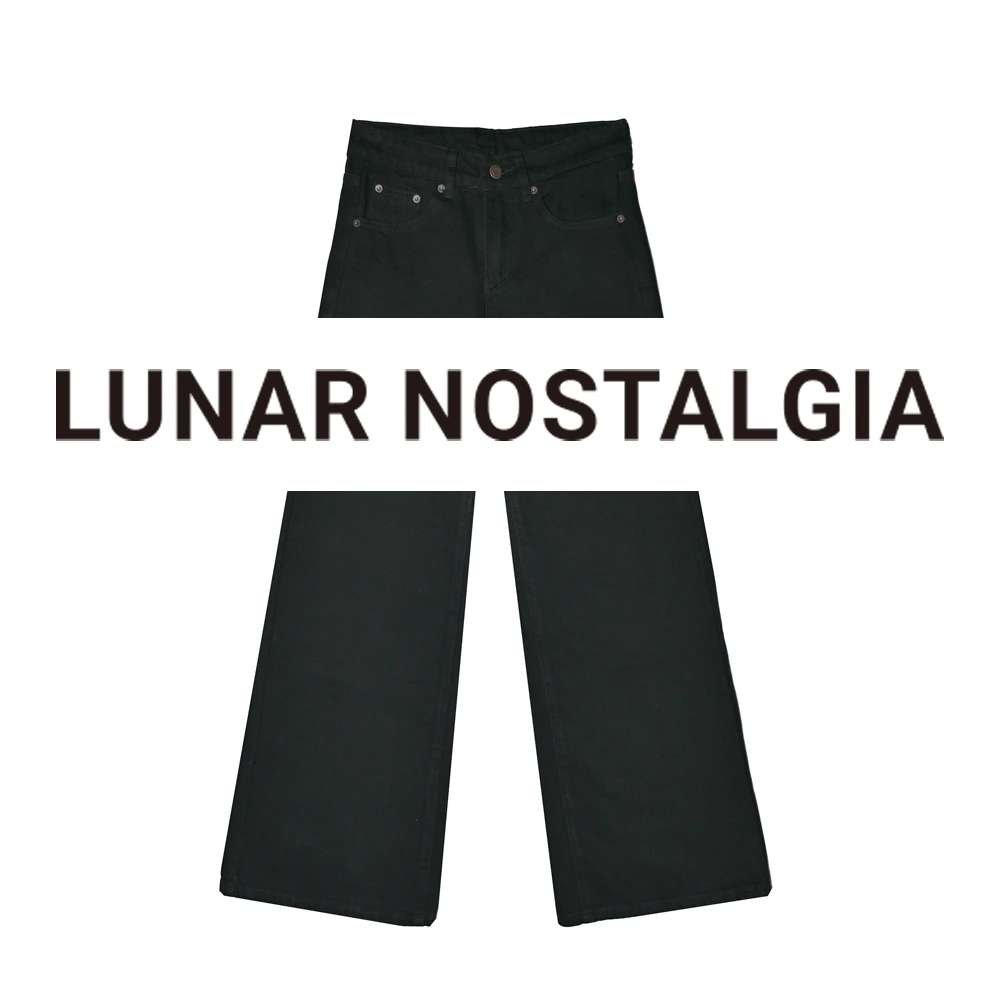 LUNAR NOSTALGIA时尚休闲百搭牛仔裤d_p女06