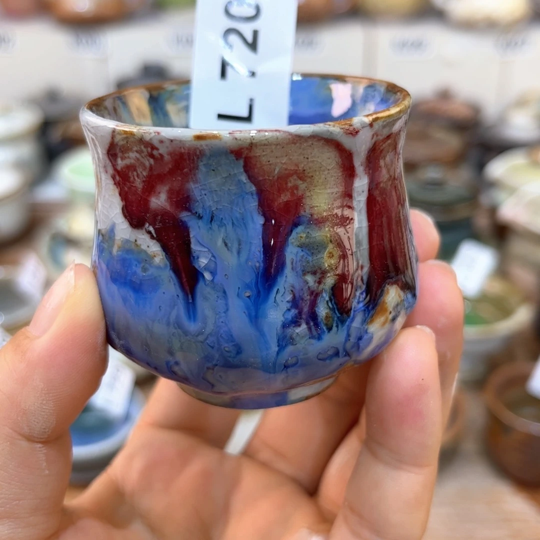 茶杯朱泥陶瓷艺术