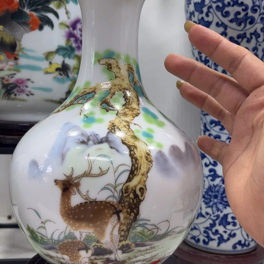 景德镇陶瓷花瓶摆件