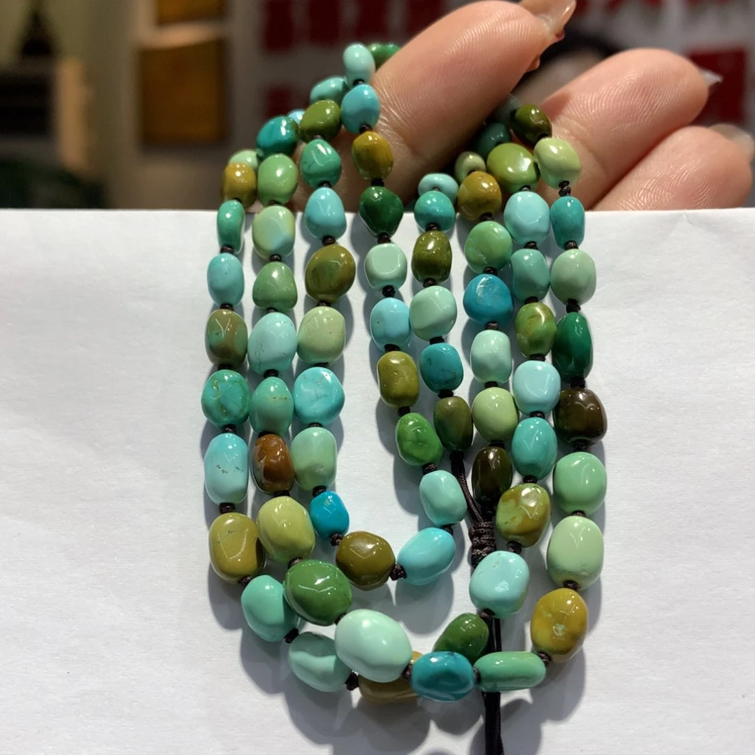 未镶嵌绿松石长链