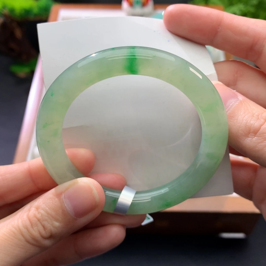 翡翠未镶嵌手镯闪购 15