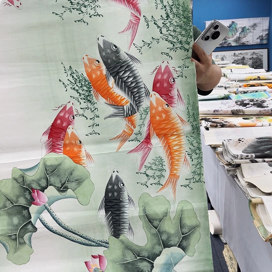 国画纯手绘作品欣赏
