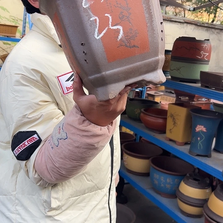 23切角四方花盆花盆花盆