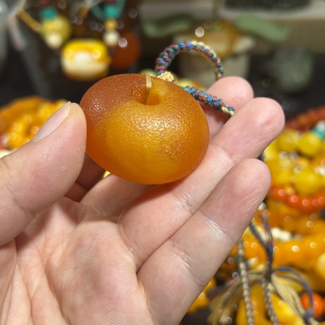 未镶嵌琥珀手链饼子扣