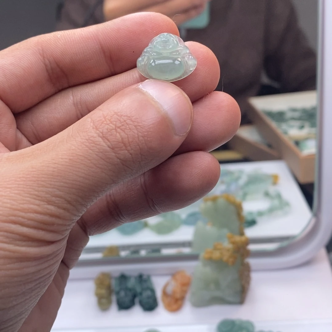 翡翠未镶嵌手链天然a货翡翠95