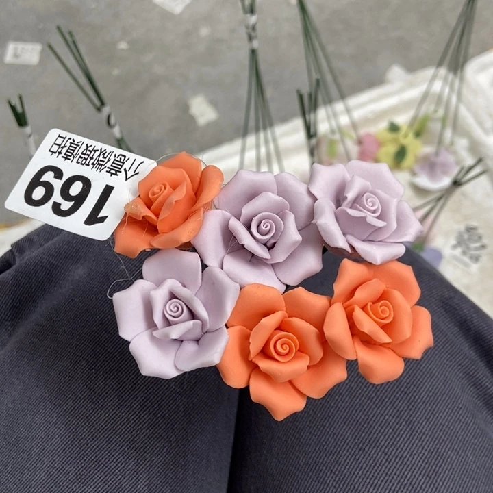 杯手工制作陶瓷花