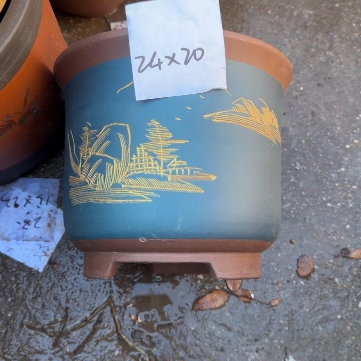 紫砂花盆特价商品