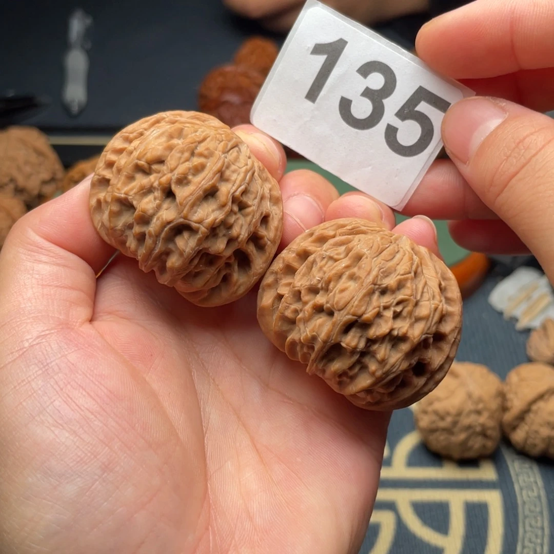 把件文玩核桃42磨盘135号