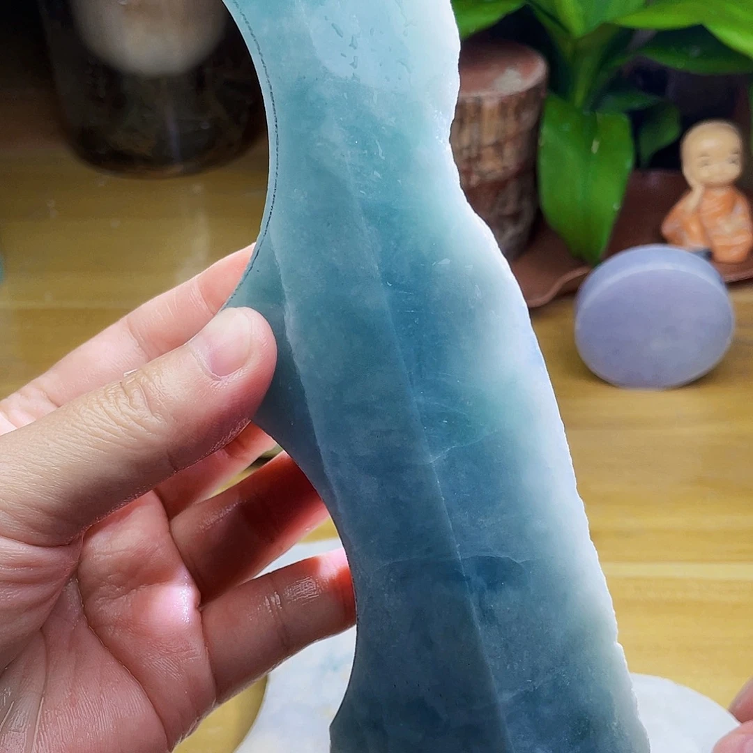 翡翠未镶嵌颈饰毛料16