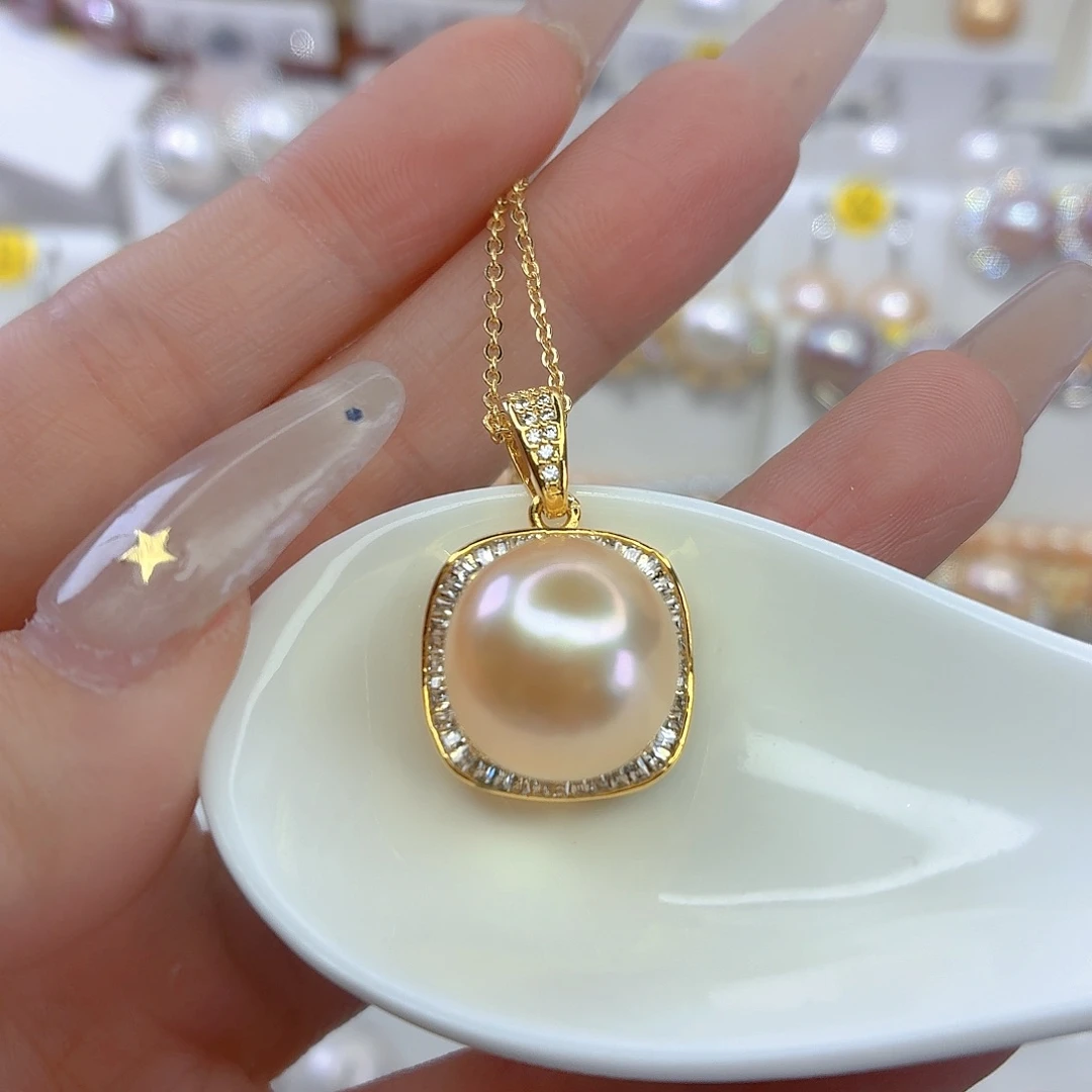 淡水珍珠颈饰合金