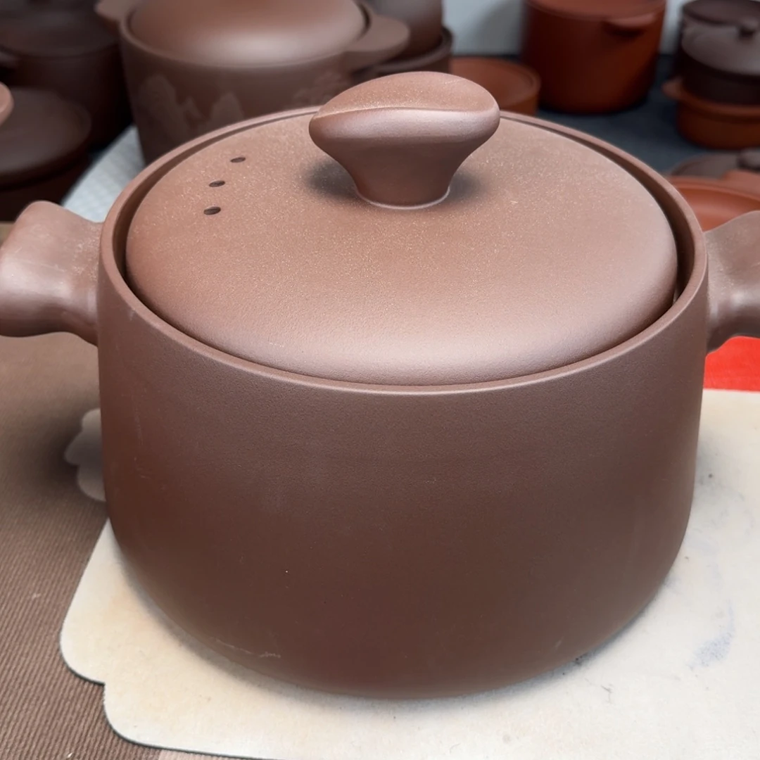 紫砂砂锅紫砂4升正品