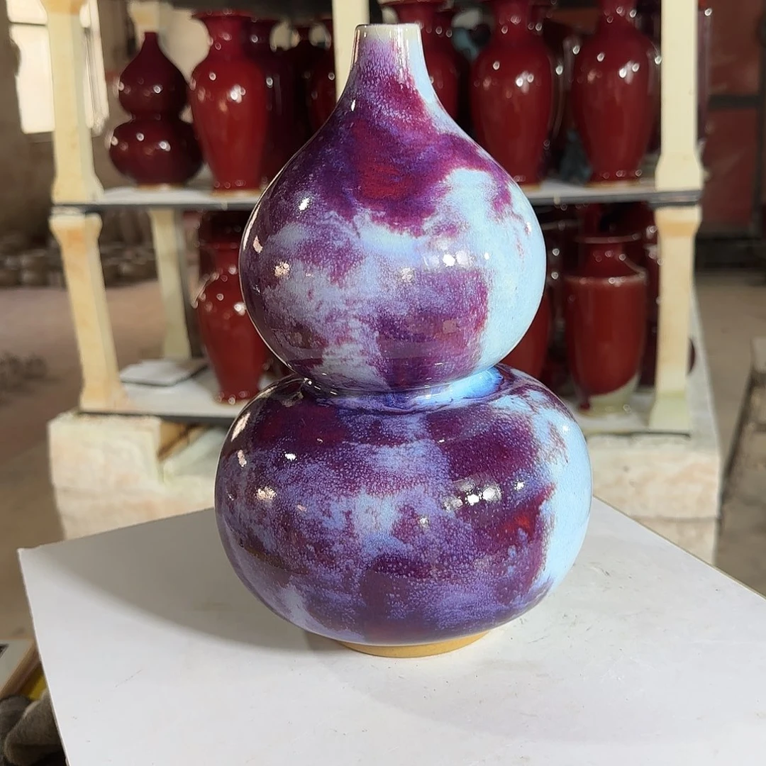 陶摆件郑家钧窑摆件