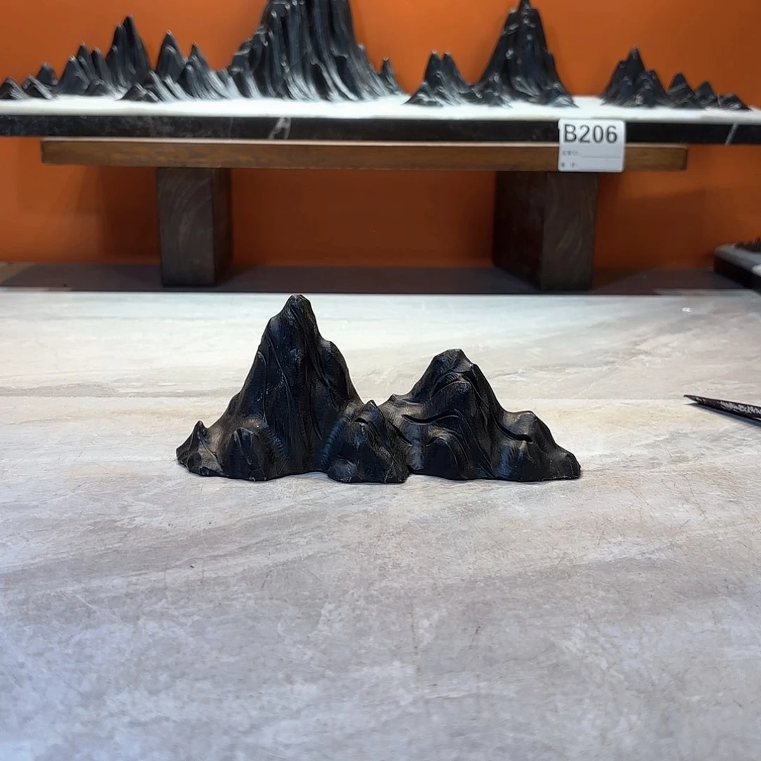 摆件谁***李灵璧石奇石摆件