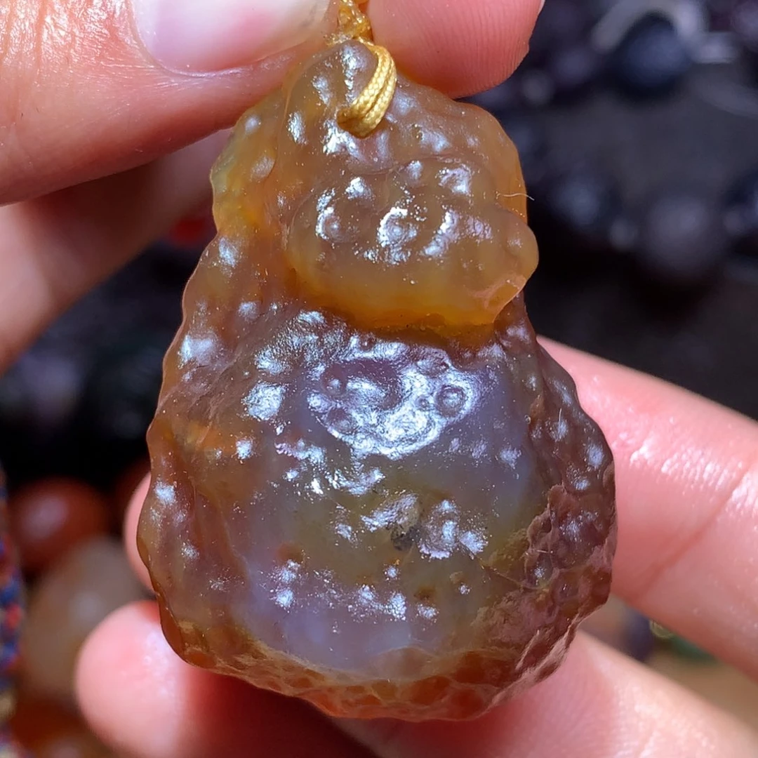 未镶嵌玛瑙/玉髓珠宝半成品