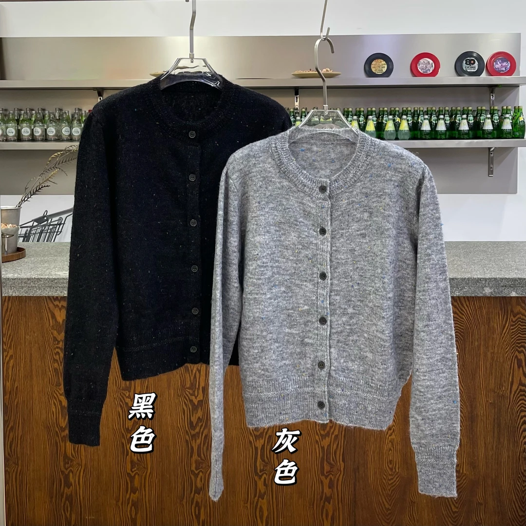 慵懒花线混织毛衣 1550