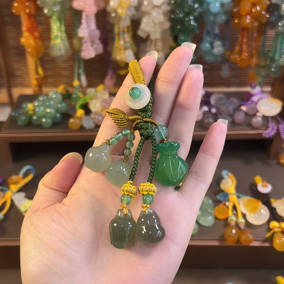 玛瑙/玉髓未镶嵌车挂