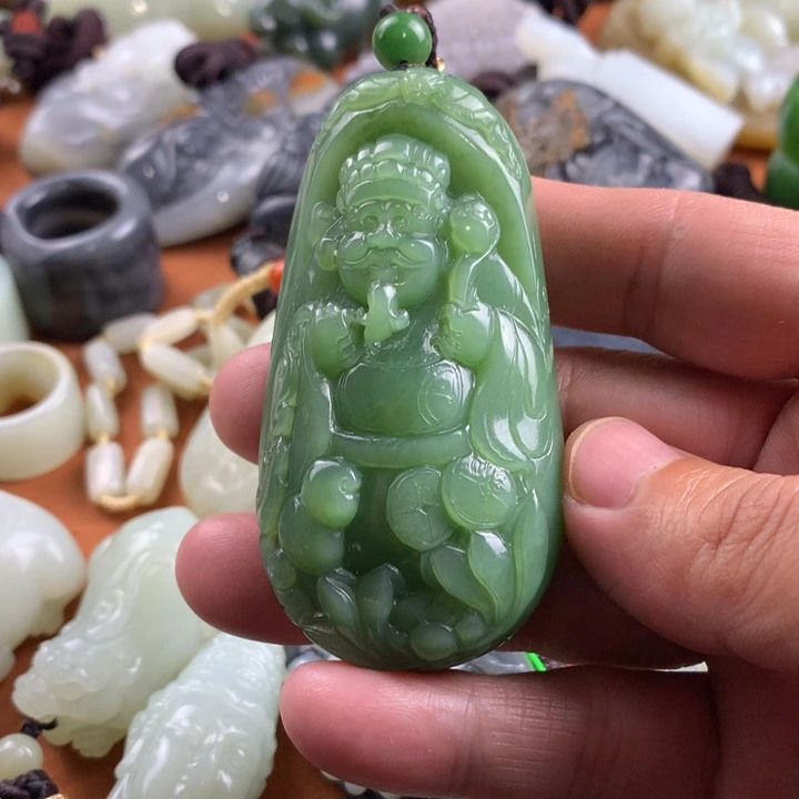 未镶嵌和田玉挂件