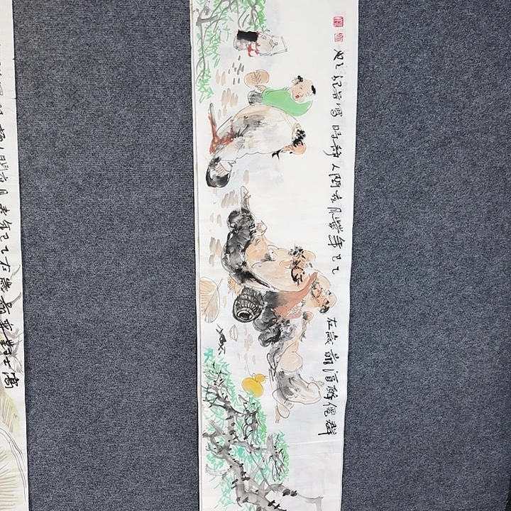 国画国画人物作品