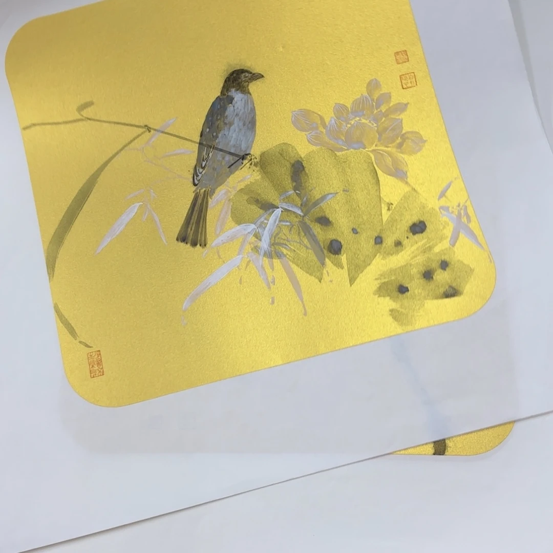 国画国画老师作品刘
