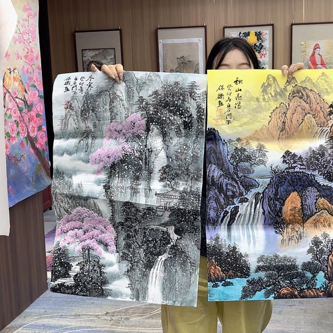 国画美女国画福利专场