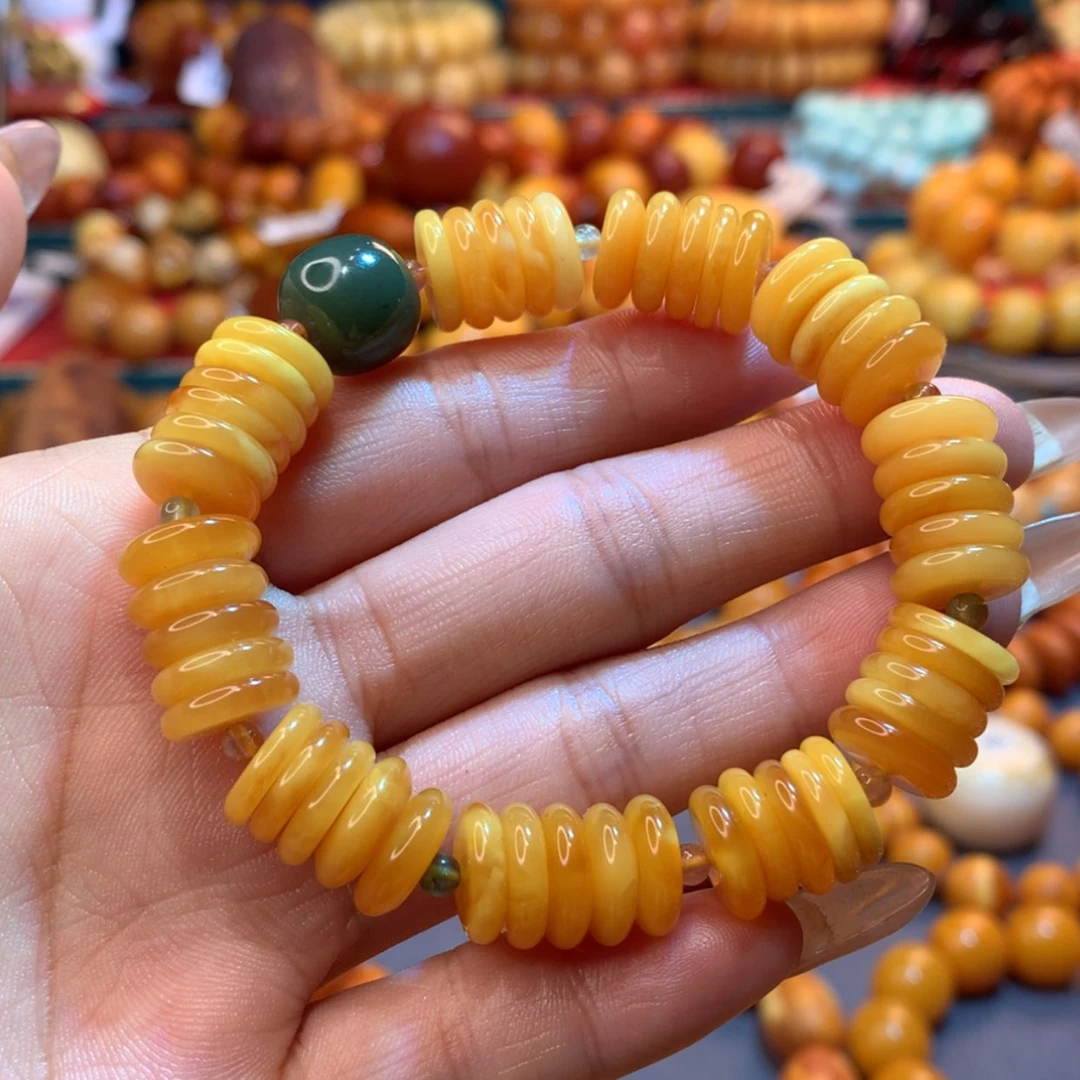 【闪购商品】蜜蜡手串未镶嵌蜜蜡