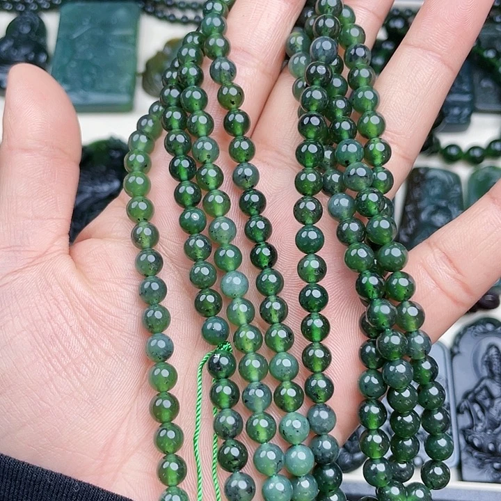 蛇纹石玉未镶嵌挂件泰山玉6。108