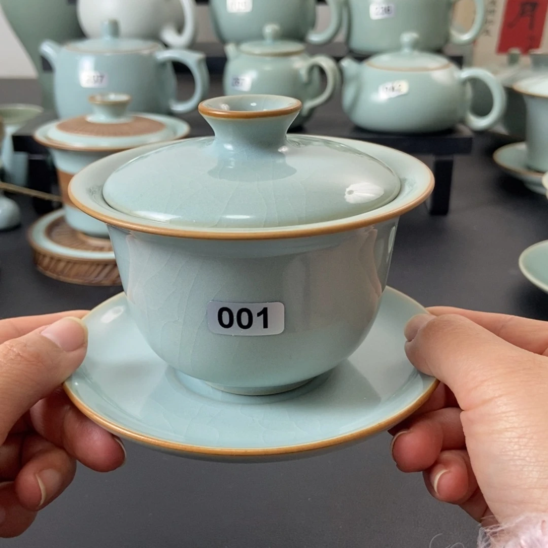 吴文杰老师盖碗微瑕