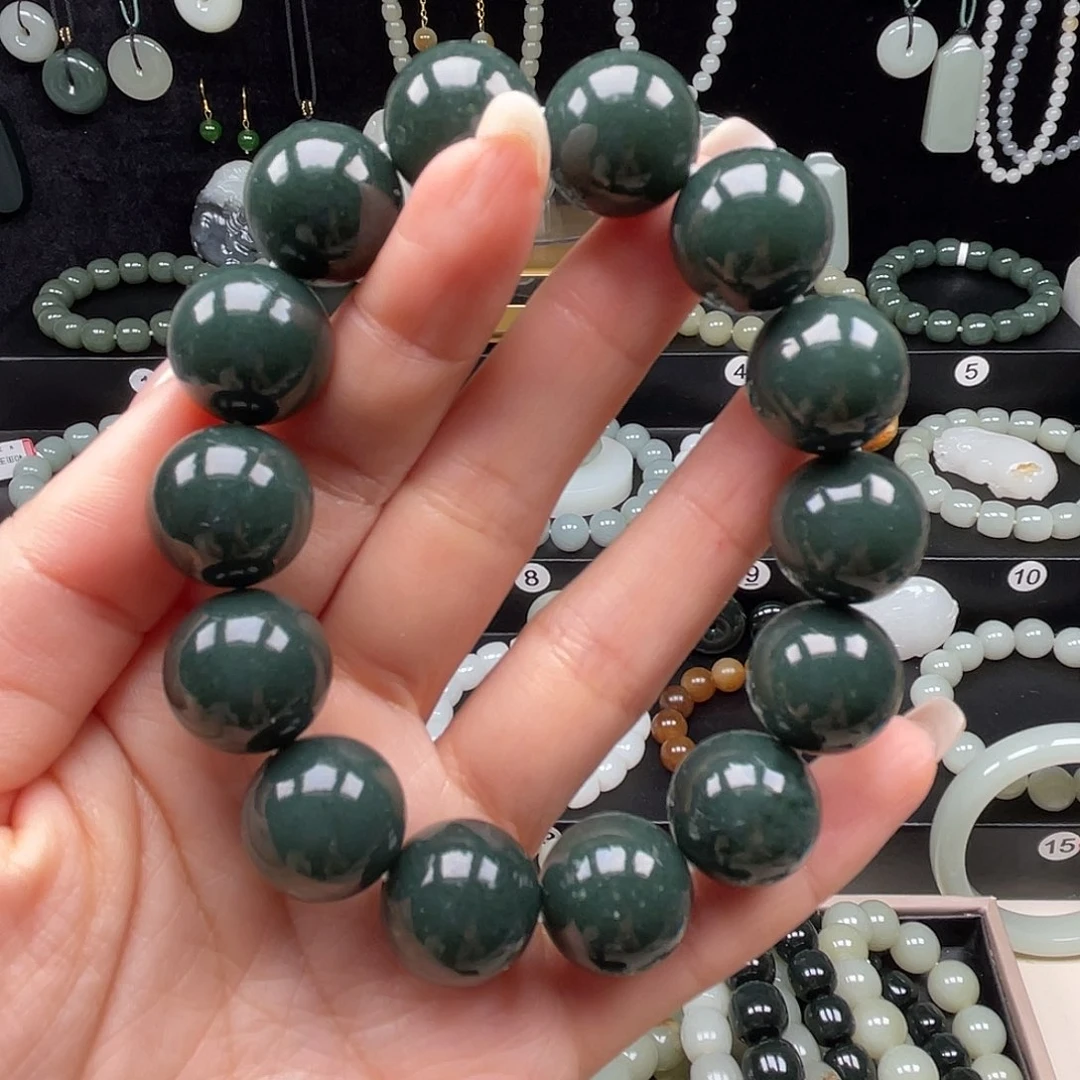 和田玉手串未镶嵌