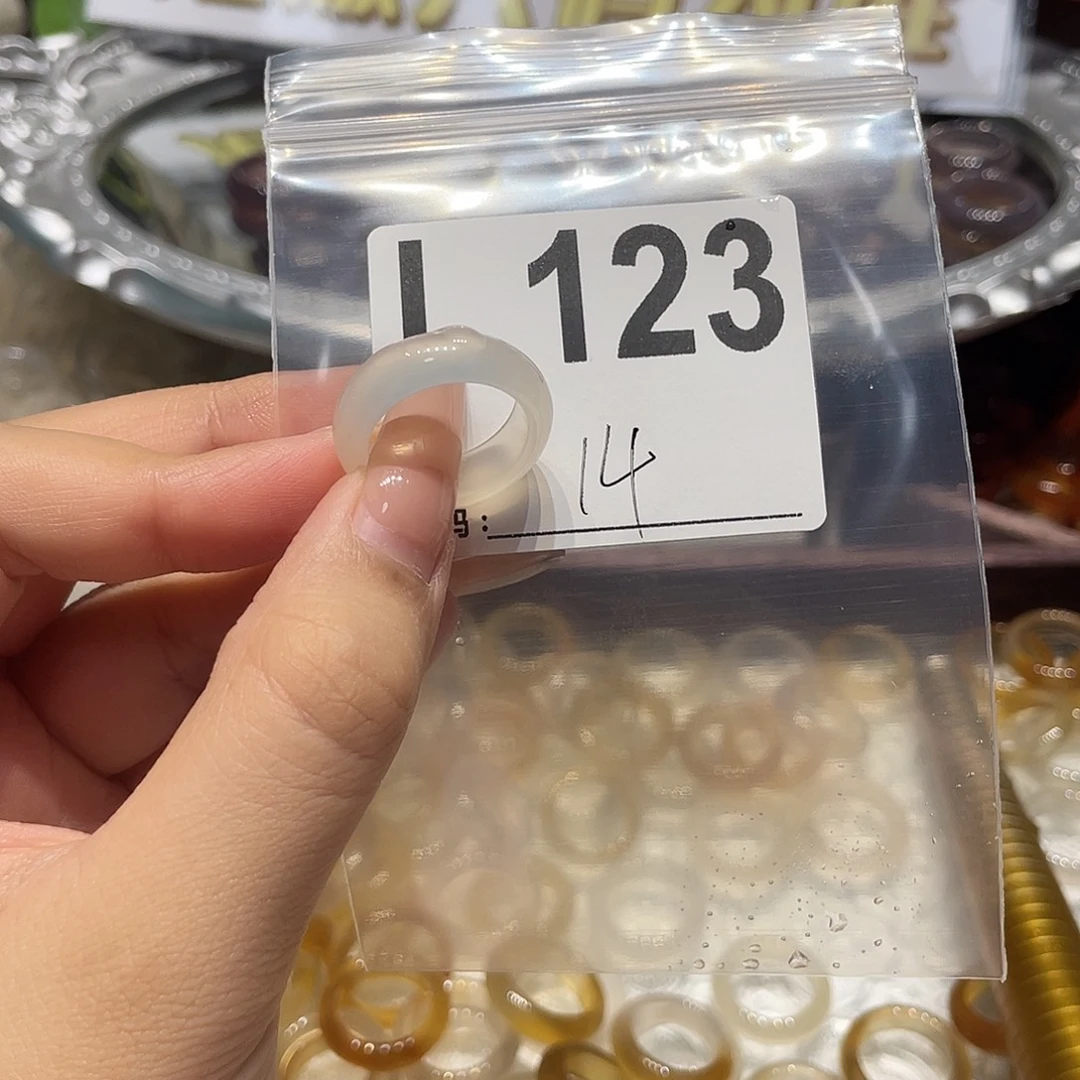 未镶嵌戒指玛瑙/玉髓123