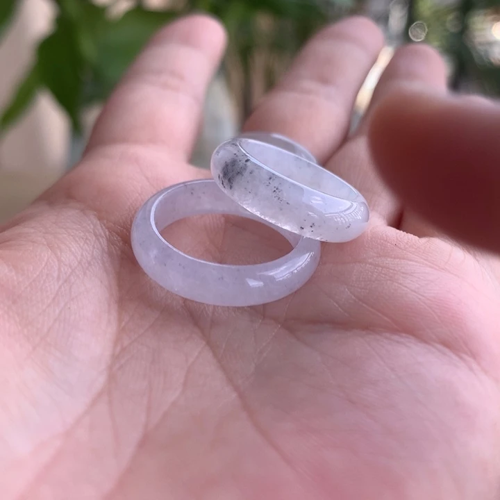 翡翠未镶嵌手镯10圈和16圈