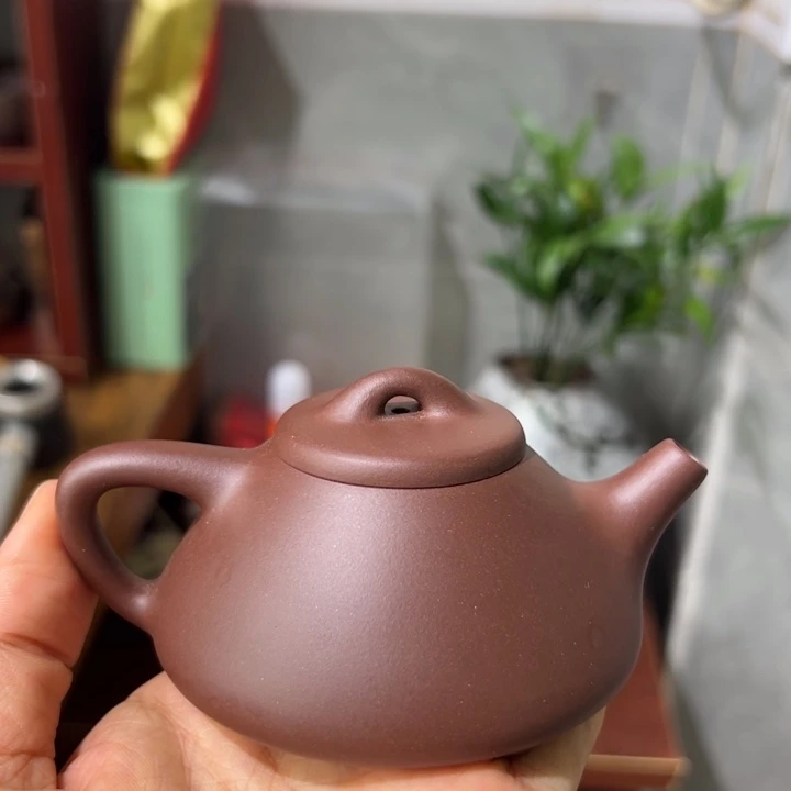 茶壶紫砂紫泥子冶120cc
